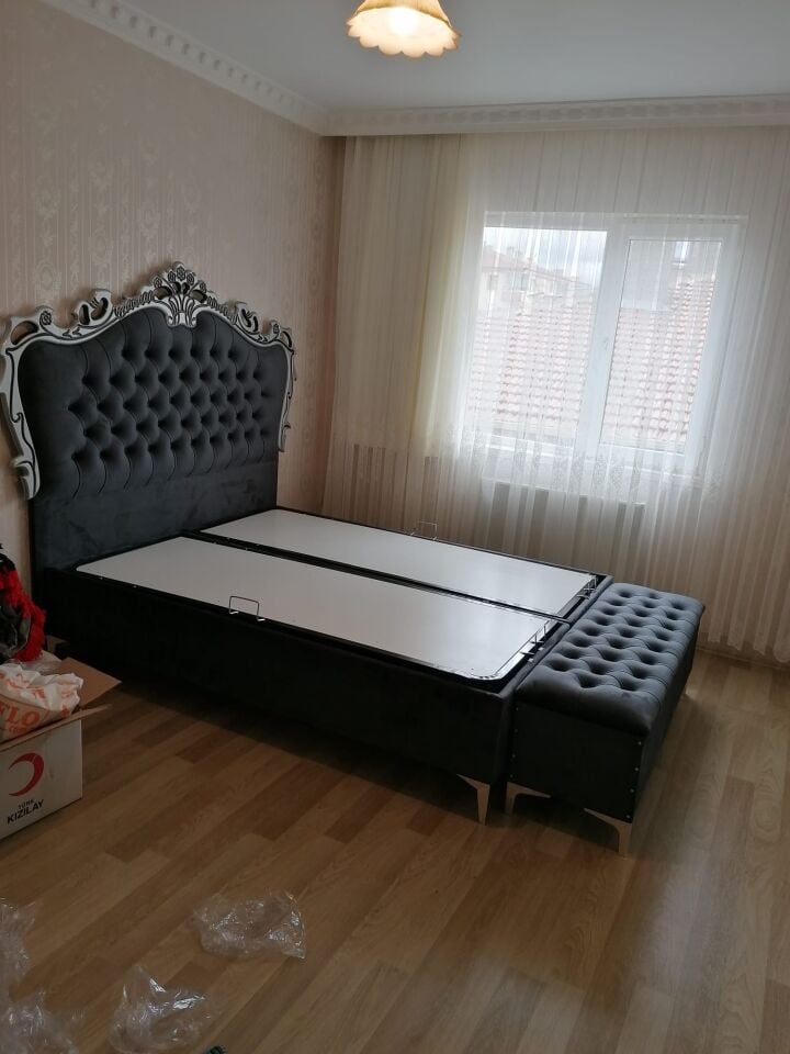 Premium dream çift kişilik baza başlık yatak seti