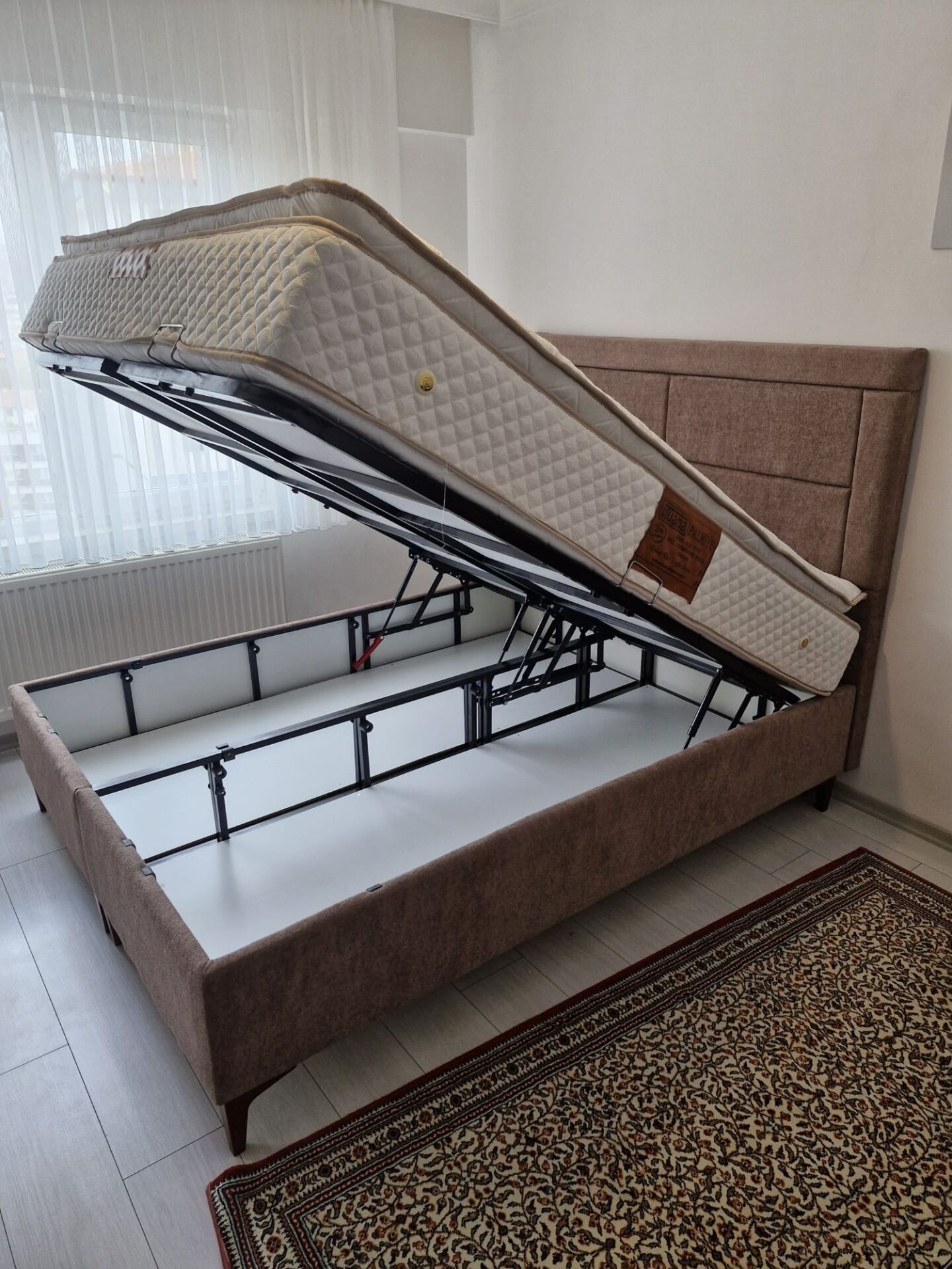 Relax Çift Kişilik Yatak Baza Başlık Seti