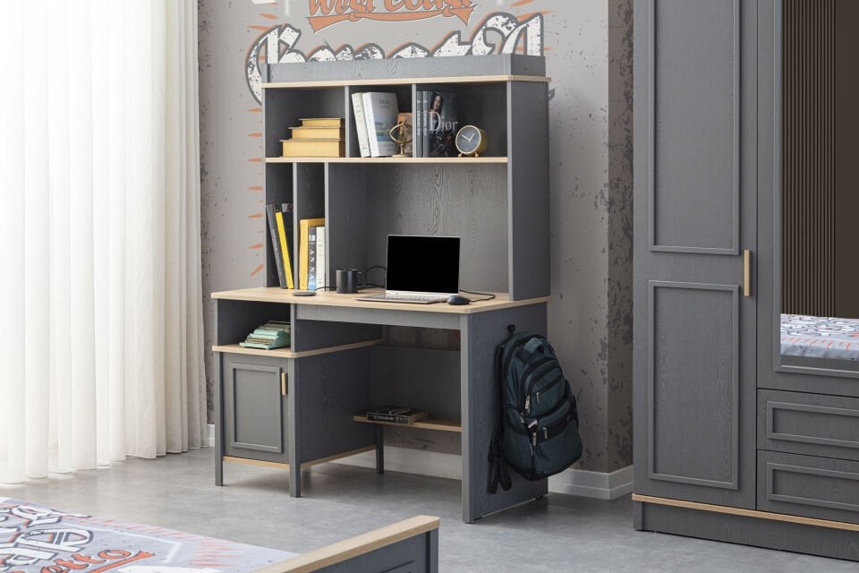 BEST 3 KAPILI DOLAP+ÇALIŞMA MASASI+100*200 KARYOLA