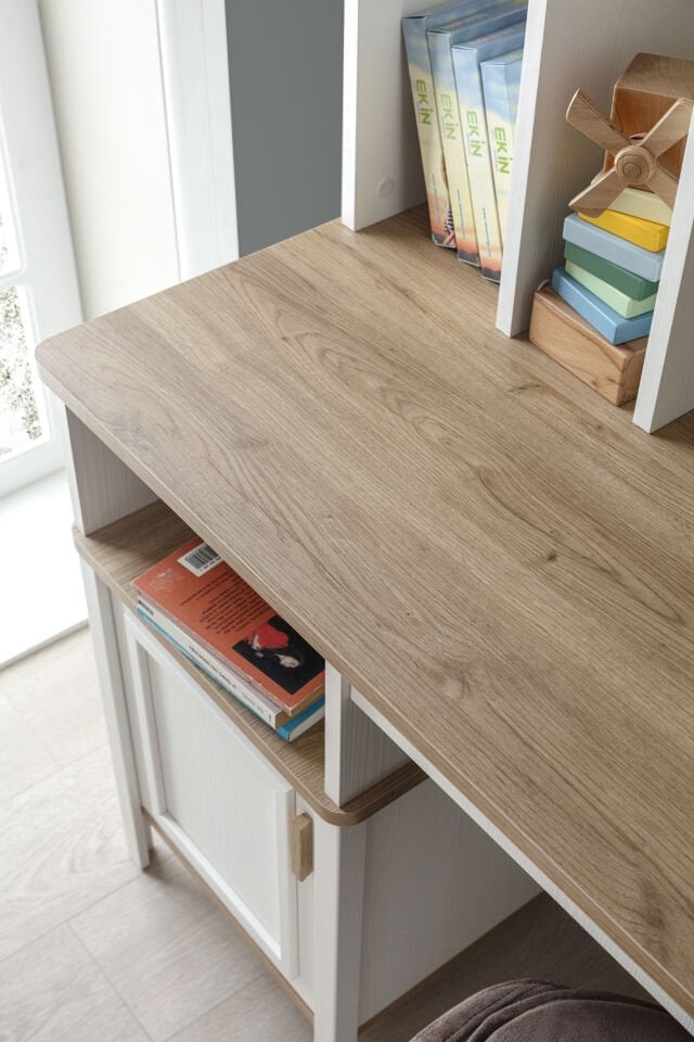 MOCHA 3 KAPILI DOLAP+ÇALIŞMA MASASI+100*200 KARYOLA