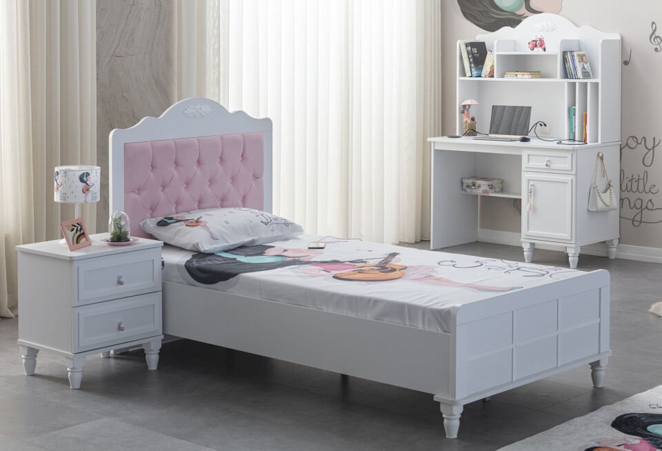 ROYAL 3 KAPILI DOLAP+ÇALIŞMA MASASI+100*200 KARYOLA