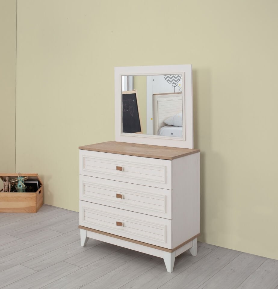 SEDIR 3 KAPILI DOLAP+ÇALIŞMA MASASI+100*200 KARYOLA