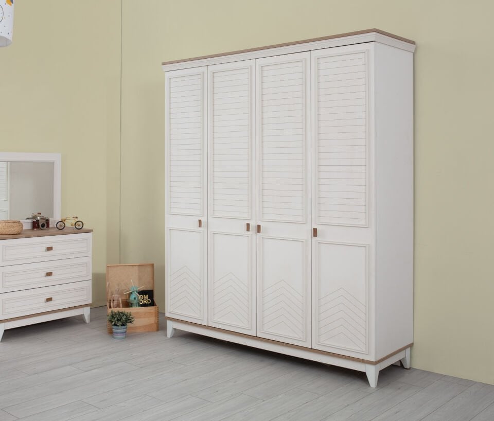 SEDIR 3 KAPILI DOLAP+ÇALIŞMA MASASI+100*200 KARYOLA