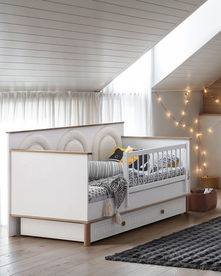 BOHOSTYLE YOUNG 3 KAPILI DOLAP + ŞİFONYER + 90*190 MONTESSORI KARYOLA