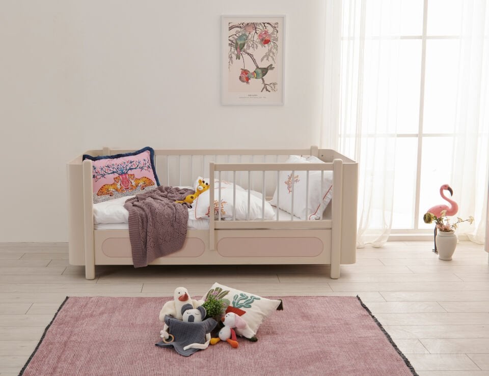 LUNA 3 KAPILI DOLAP + ŞİFONYER + 90*190 MONTESSORI KARYOLA