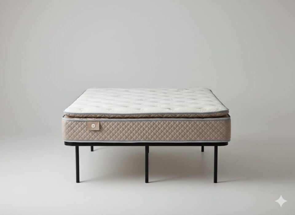 Palmiye Petli Yatak Gri (ORTA SERT)